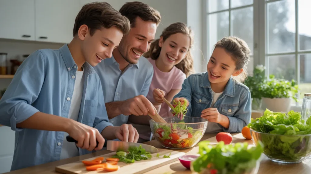 Healthy Teen Family Dynamics
