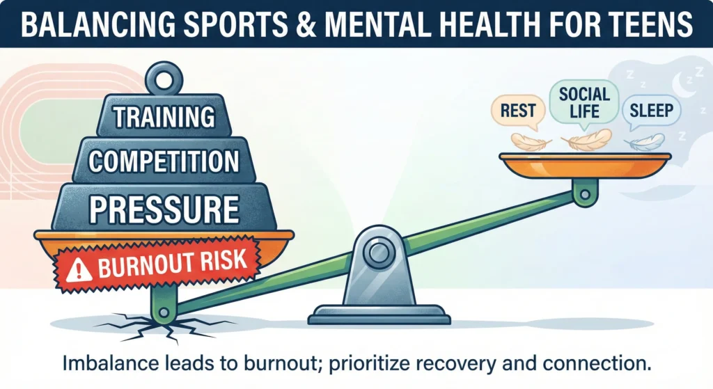 Balancing sports and mental health for teens