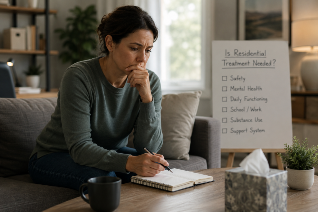Does My Teen Need Residential Treatment