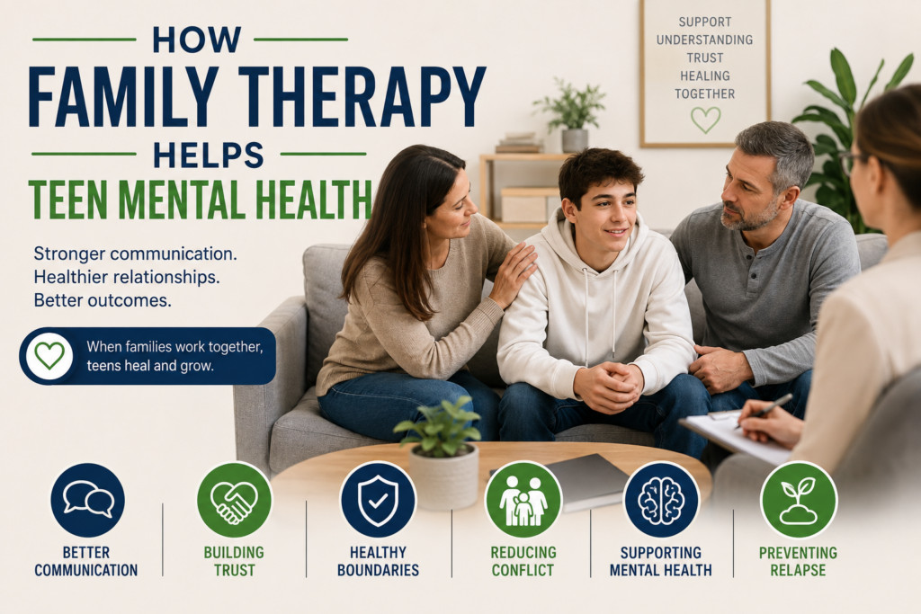Family Therapy for Teen Mental Health