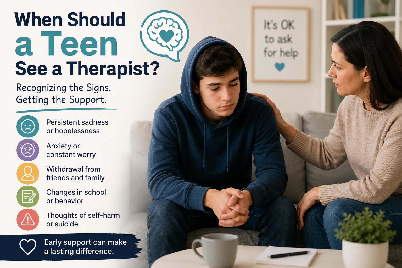 When Should a Teen See a Therapist